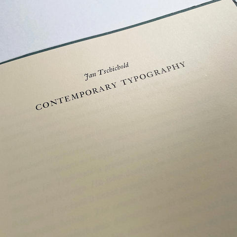 Contemporary Typography