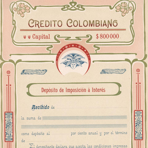 [a piece of printing from Colombia]