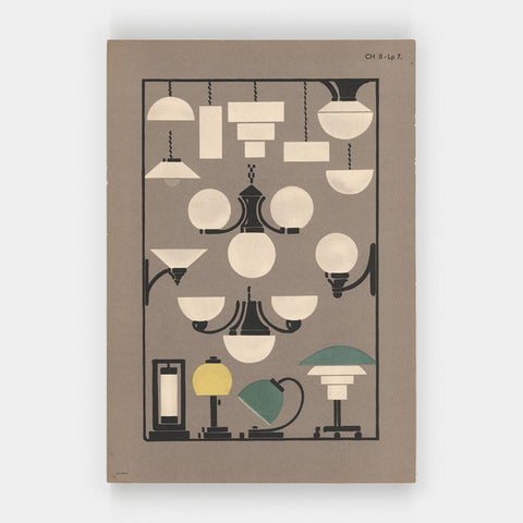 [a plate of lamps and lights]