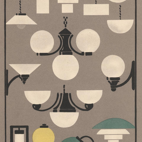 [a plate of lamps and lights]