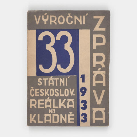 Výrocní zpráva 1933