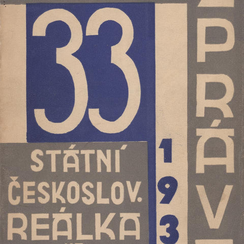 Výrocní zpráva 1933