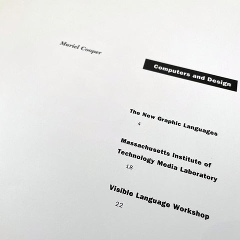 Design Quarterly 142 (Computers and Design) (Muriel Cooper)