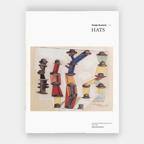 Design Quarterly 145: Hats (Richard Saul Wurman)