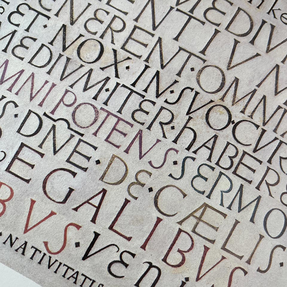 The Painted Inscriptions of David Jones – Katherine Small Gallery