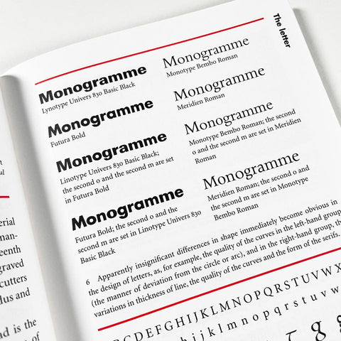 Detail in Typography