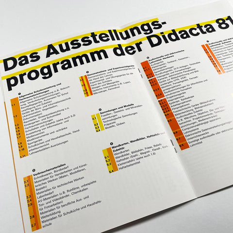 “Didacta Eurodidac” invitation for exhibitors (Wolfgang Weingart)