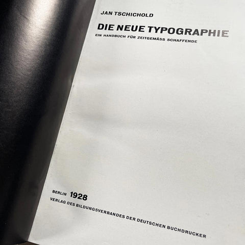 Die Neue Typographie (1928)