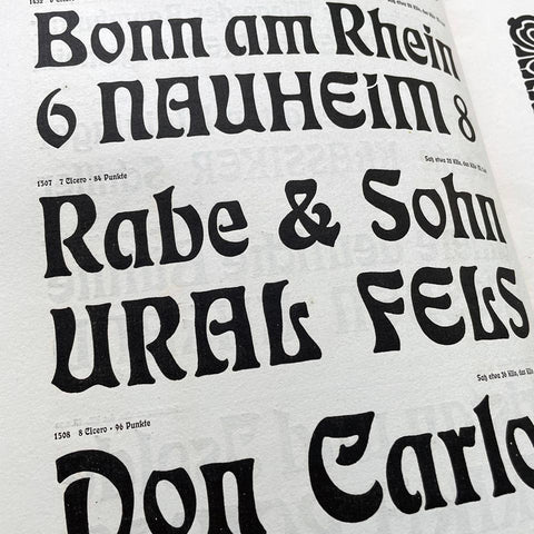 Eckmann: Geschnitten nach den Entwürfen des Herrn Professor O. Eckmann