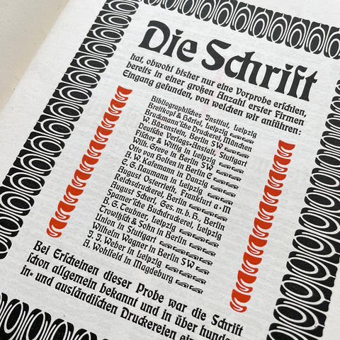 Eckmann: Geschnitten nach den Entwürfen des Herrn Professor O. Eckmann