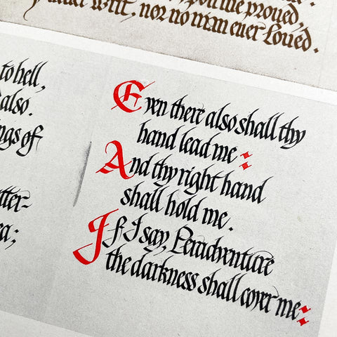 Edward Johnston und die englische Schriftkunst (and English Lettering)