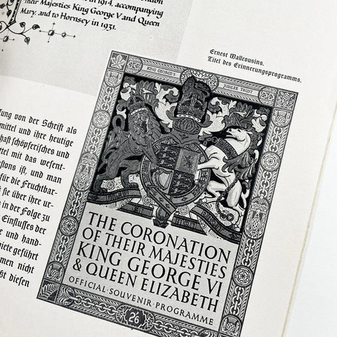 Edward Johnston und die englische Schriftkunst (and English Lettering)