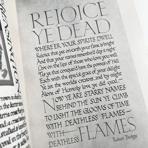 Edward Johnston und die englische Schriftkunst (and English Lettering)