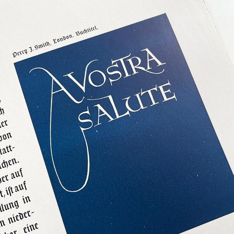 Edward Johnston und die englische Schriftkunst (and English Lettering)