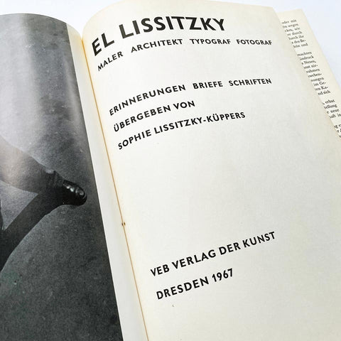 El Lissitzky: Maler, Architekt, Typograf, Fotograf