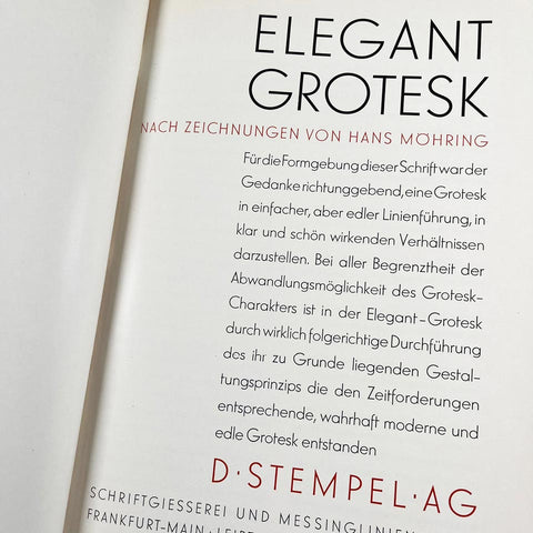 Elegant Grotesk