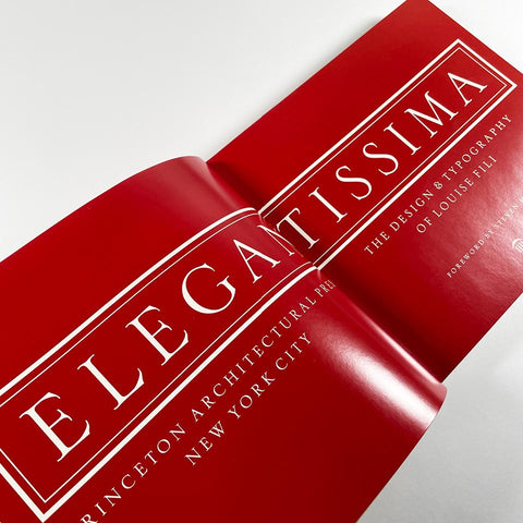 Elegantissima: The Design and Typography of Louise Fili