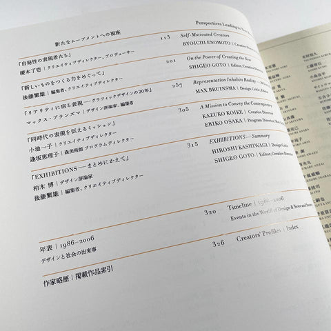 Exhibitions: Graphic Messages from Ginza Graphic Gallery & DDD Gallery, 1986–2006