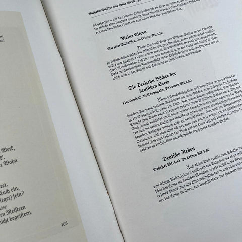 Fichte-Fraktur: Fetter und Schmaler halbfetter Schnitt