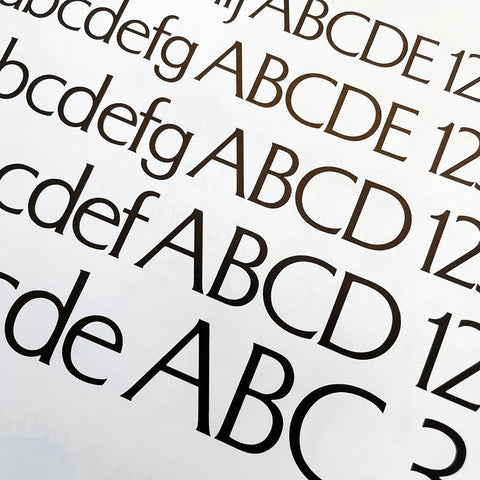 Fifteen Award Winning Type Face Designs