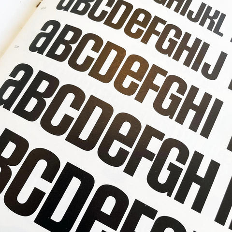 Fifteen Award Winning Type Face Designs