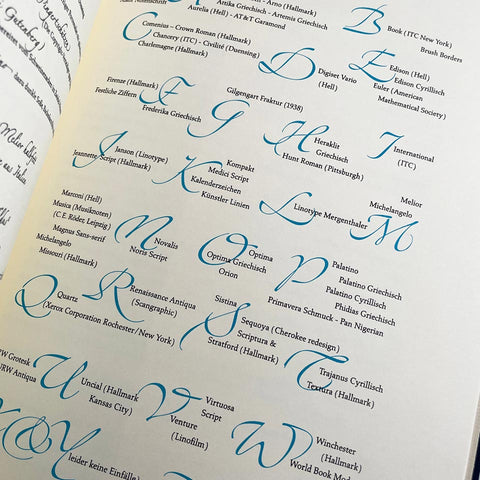 The Fine of Art of Letters: The Work of Hermann Zapf