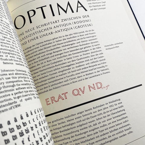 The Fine of Art of Letters: The Work of Hermann Zapf