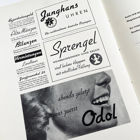 Sie dringt durch . . . unsere neue Schrift: Flott
