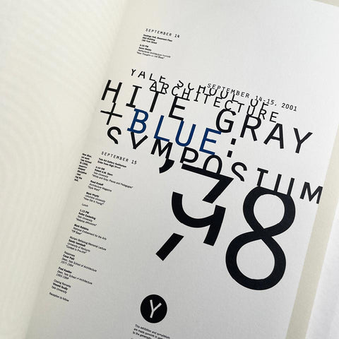 Forty Posters for the Yale School of Architecture