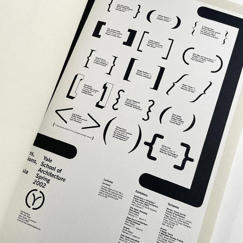 Forty Posters for the Yale School of Architecture