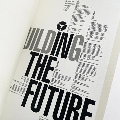 Forty Posters for the Yale School of Architecture