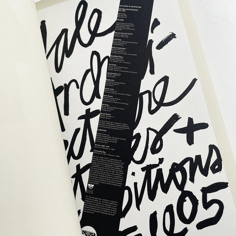 Forty Posters for the Yale School of Architecture