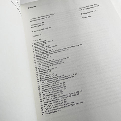 Anthony Froshaug: Typography & texts / Documents of a life