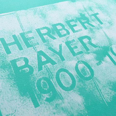 A History of Type Design: Herbert Bayer, 1900–1985 (Aspen, USA)