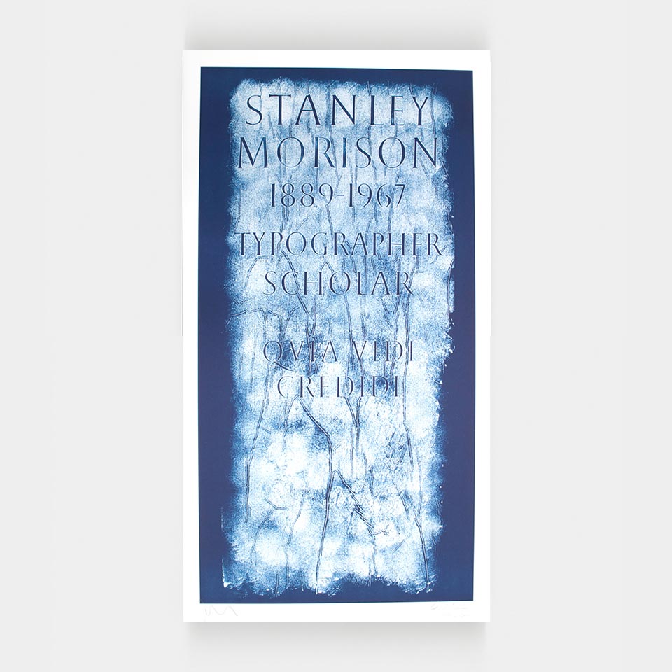 A History of Type Design: Stanley Morison, 1889–1967 (London, England ...