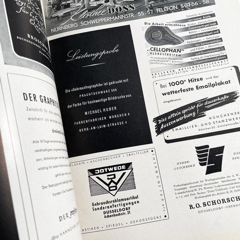 Gebrauchsgraphik (Vol. 21, 1950, No. 6)