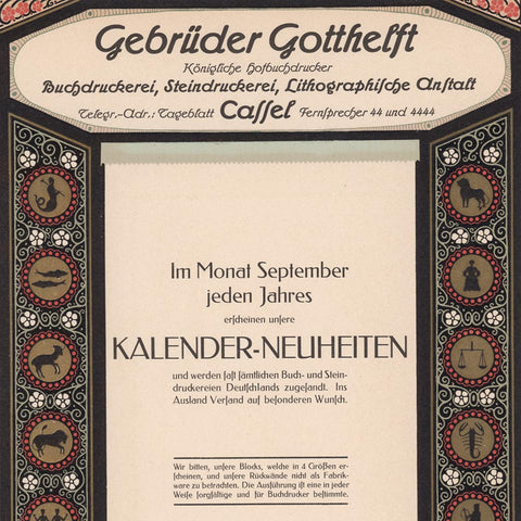 [an advertisement for Gebrüder Gotthelft]