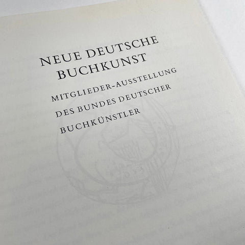 Neue Deutsche Buchkunst