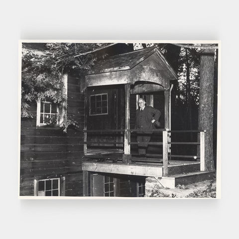 [14 silver print portraits of Frederic W. Goudy]