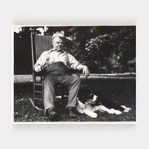 [14 silver print portraits of Frederic W. Goudy]