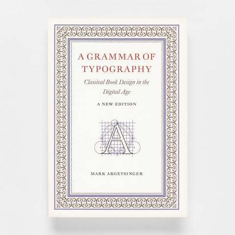 A Grammar of Typography