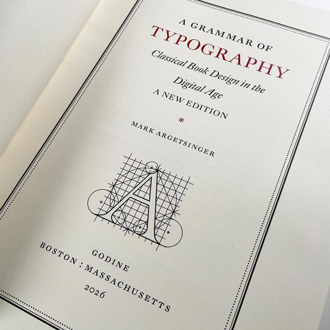 A Grammar of Typography