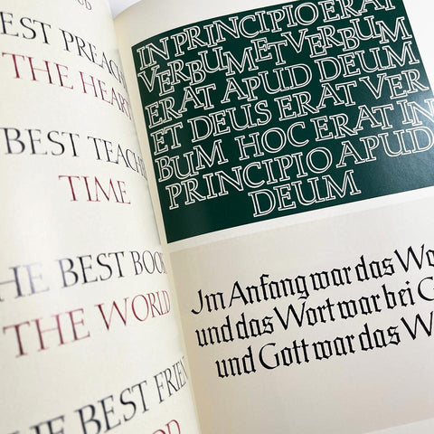 Gudrun Zapf von Hesse: Bindings, Handwritten Books, Typefaces, Examples of Lettering, and Drawing