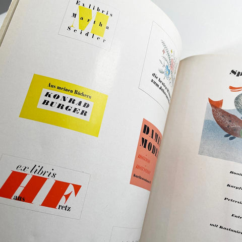 Neuentdeckt: 5 Garnituren Haenel Schrift