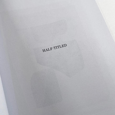 half-titled (John Gall)