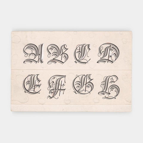 [Production proof for Heinrichsen-Kanzlei initials]