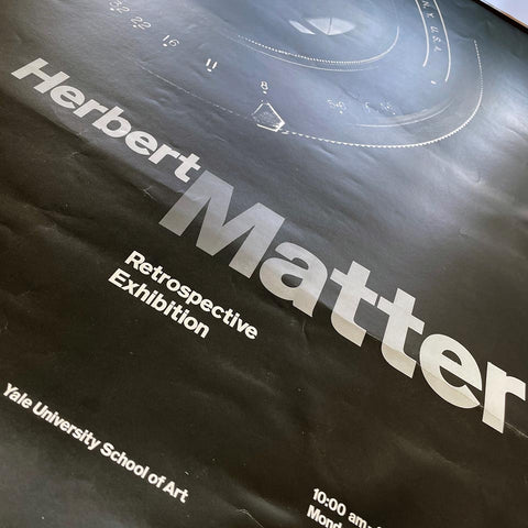 Herbert Matter: Retrospective Exhibition