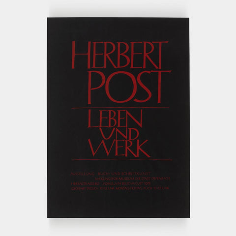 Herbert Post: Leben und Werk