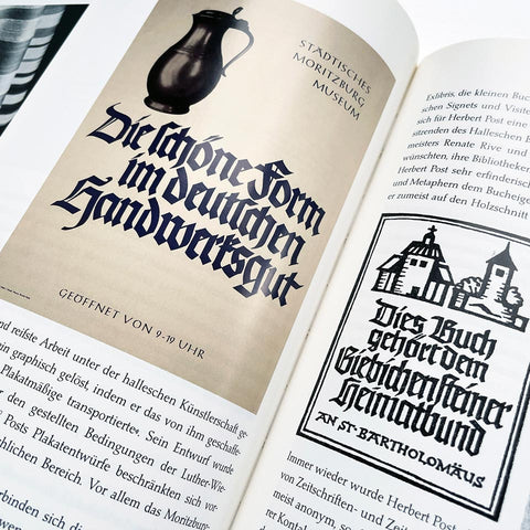 Herbert Post: Schrift, Typographie, Graphik