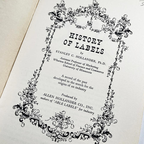History of Labels